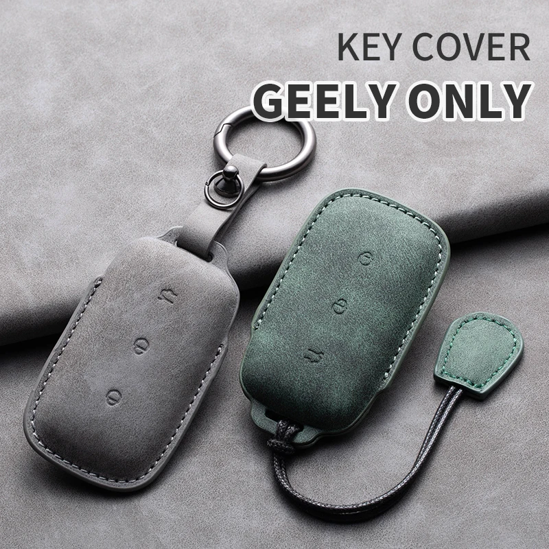 Car Key Cover Case Fit For Geely Galaxy E5, L7, L6, E8, Starship 7, Star Glow 8, M7, New & Available Models