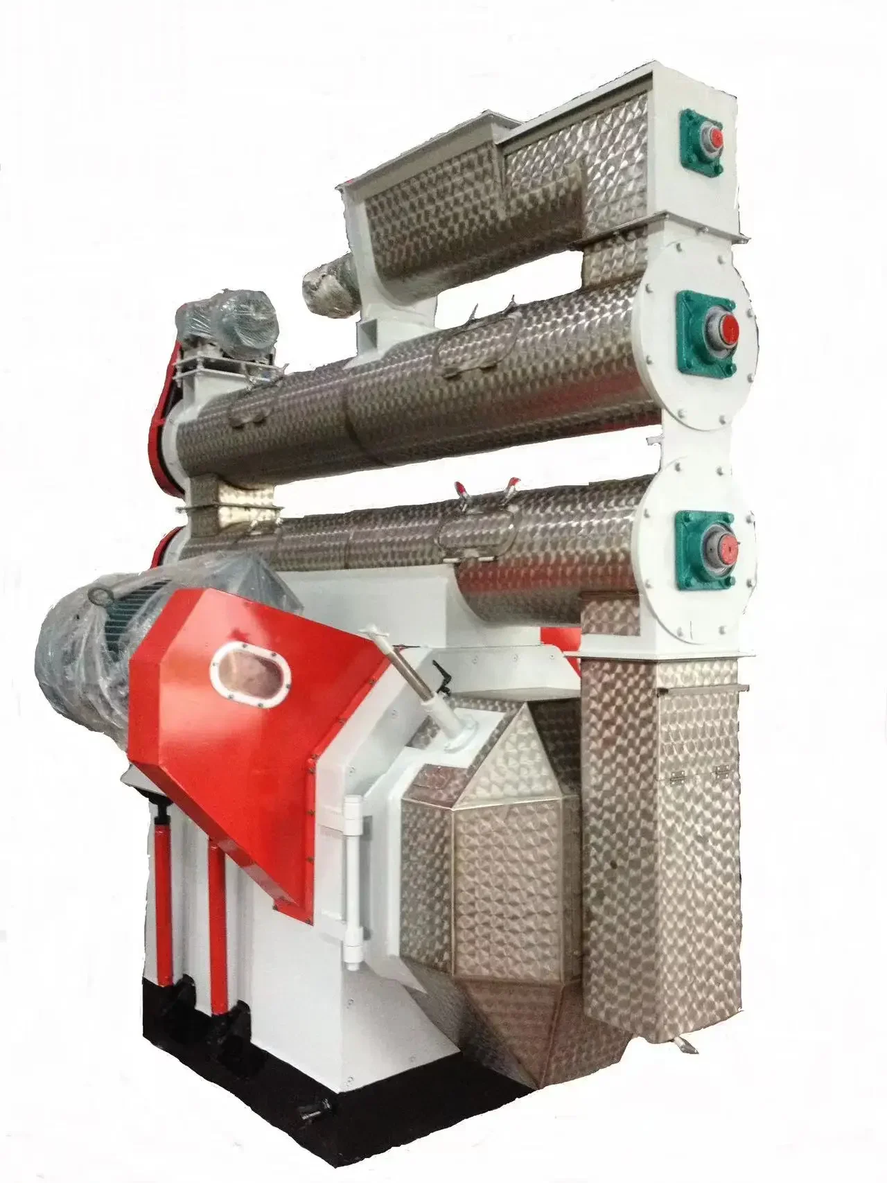 ماكينة تصنيع بيليه الأعلاف الأوتوماتيكية الجديدة CE 1 طن في الساعة بسعة 1000 كجم في الساعة #6