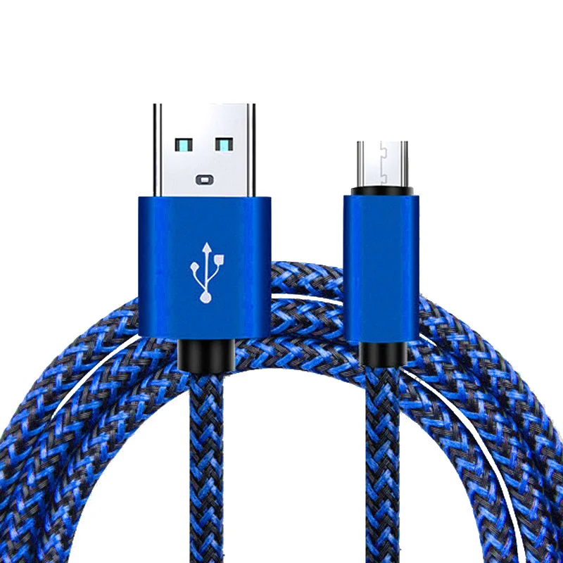 3A Fast Charging USB Micro Cable Data Cable for Samsung Xiaomi Huawei HTC OPPO VIVO V8 Mobile Phone Charger USB Cable 1M 2M 3M