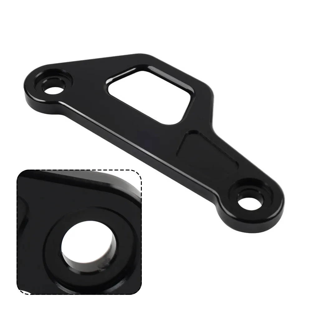 Motorcycle Rear Racing Tow Hook Subframe Tie Down Holder For Kawasaki Ninja ZX-6R 2019 2020 2021 CNC Black