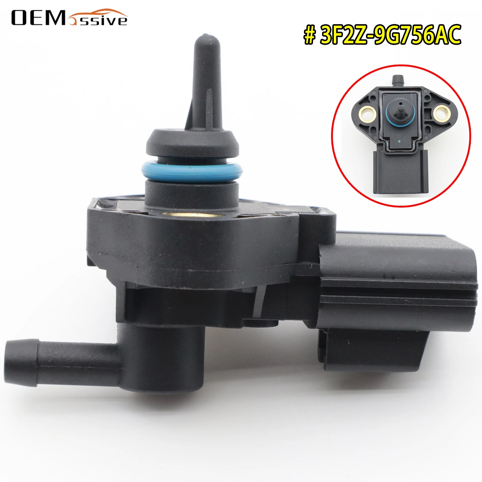 Car Fuel Injection Pressure Sensor 3F2Z-9G956-AC 3F2Z-9G758-AC For Ford Focus F-250 F-350 Mustang 2007 2008 2009 2012 2013 2014