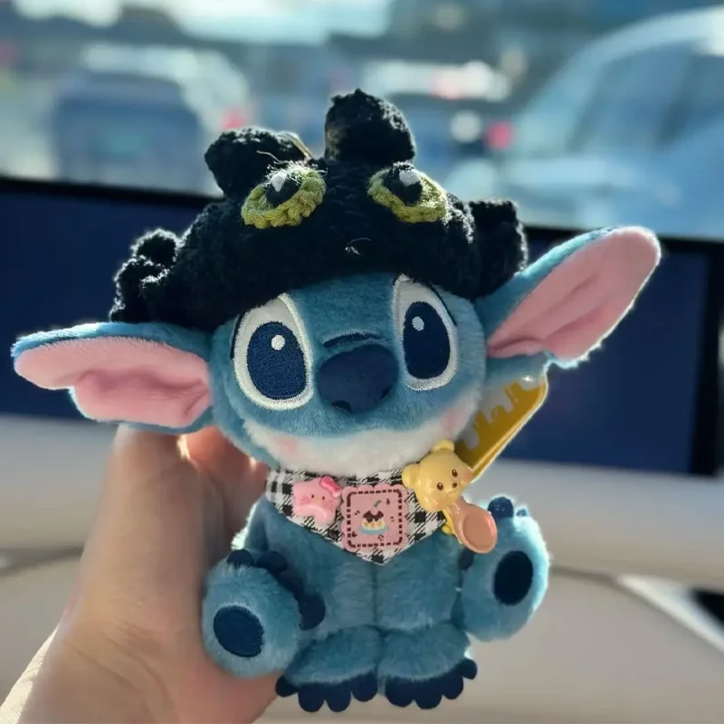 Neue 15 cm Disney Stich Zahnlos Niedlichen Cartoon Plüsch Spielzeug Ornament Puppe Tasche Anhänger Schlüsselbund Trendy Spielzeug Urlaub Überraschung Geschenke