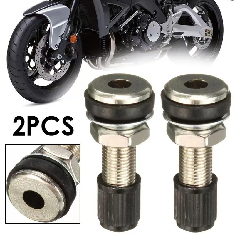 2 Pcs Car Wheel Tire Valve Cover Zinc Alloy 32mm Motorcycle Scooter Bike Tubeless Mountain Tyre Valve Dustcap