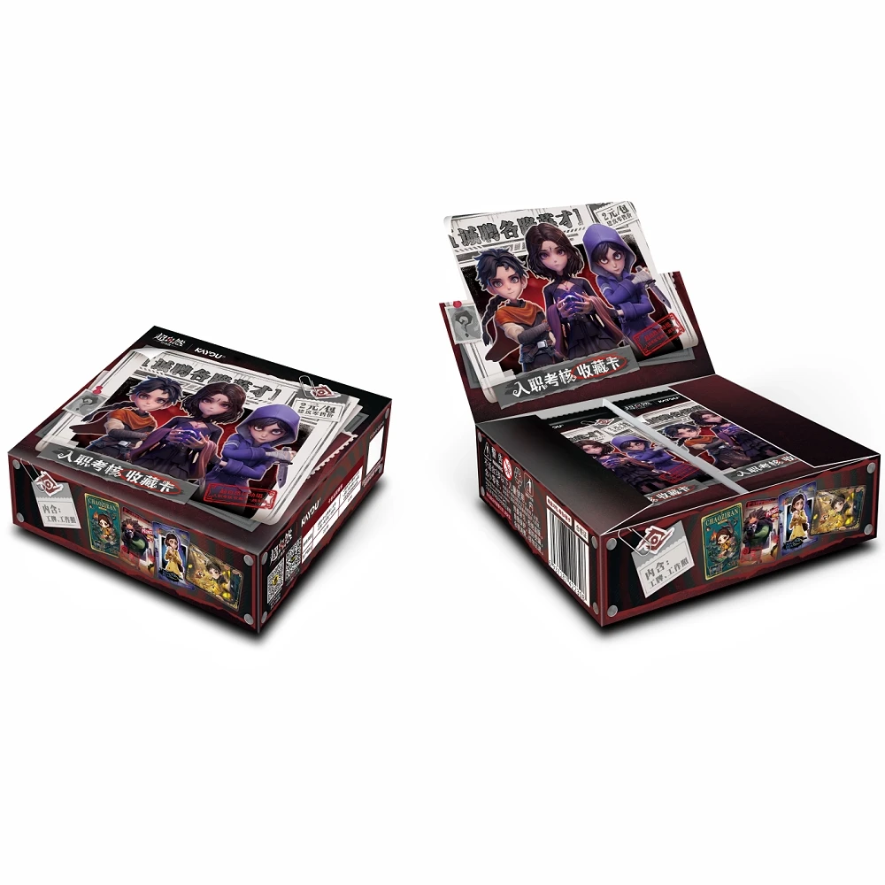 New KAYOU Genuine Super Natural Action Team Card Onboarding Assessment Series Fun Movie Pack Anime Collectible Cards Toys Gifts