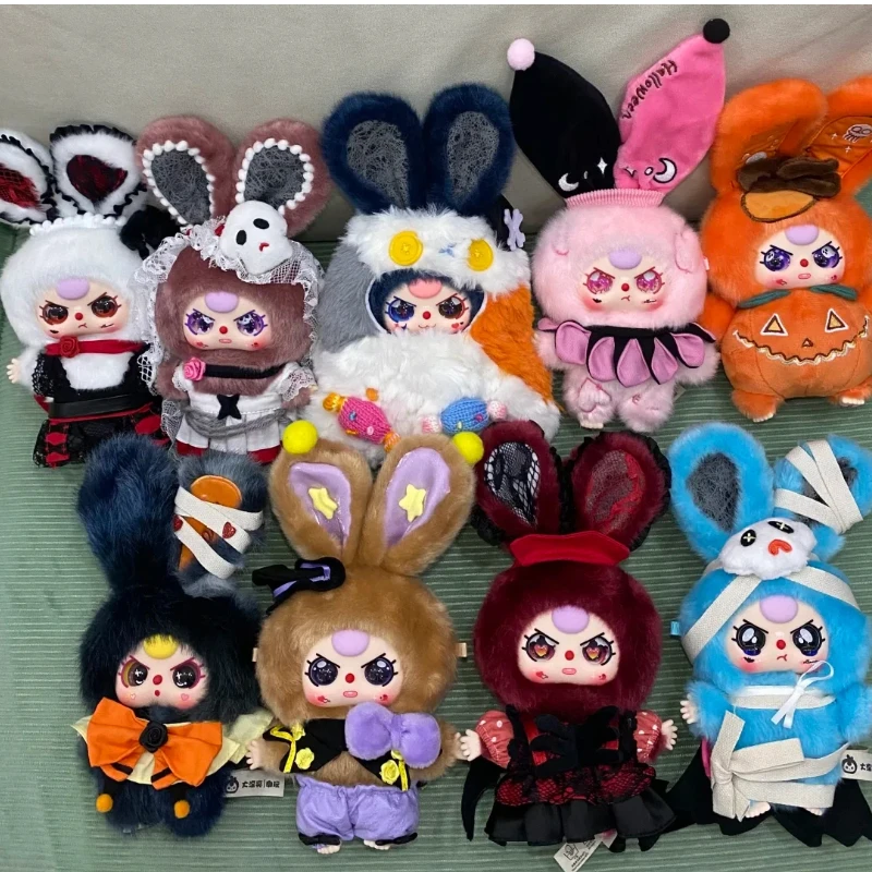 

Новый Babythree Хэллоуин Замок Приключения Плюшевая Слепая Коробка Милый Призрак Тыква Замок Кукла Таинственный Брелок Сумка Очарование Подарок 2025