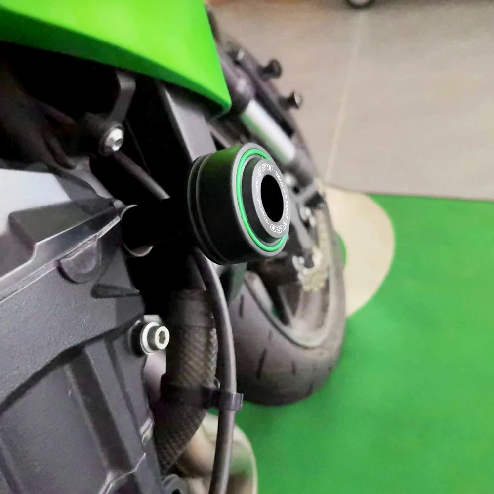Para Kawasaki Z750 Z 750 2007-2012 2009 2010 2011 accesorios de motocicleta deslizadores de marco protección contra caídas Protector Pad