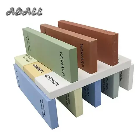 Adaee 전문 나이프 숫돌 단일 측면 숫돌 240 400 1000 4000 5000 야외에서 적합한 숫돌 다양한 도구