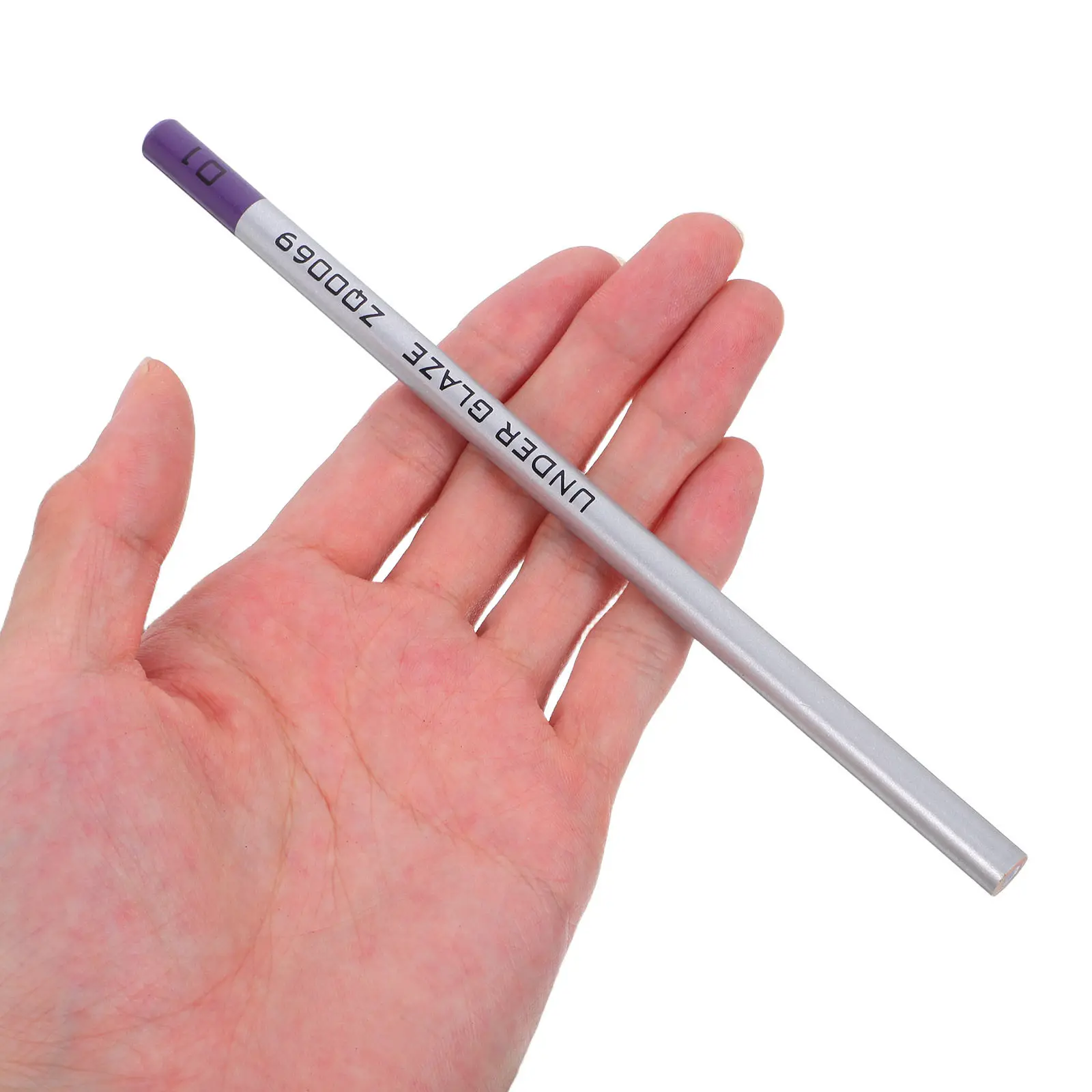 Precision Underglaze Ceramic Pencil Pottery Decorating Pencil for Clay Bisque Ware Vibrant Glaze Coloring High Heat Stable