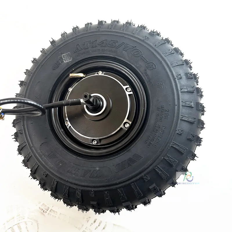 14 inch off-road tyre 4000w power 80Nm Torque double axles scooter hub drive motor phub-14cpr