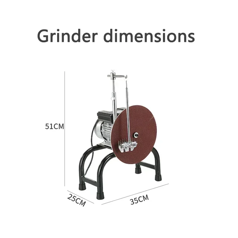 1 قطعة نوع جديد مبراة السكاكين الكهربائية 220 فولت الصوف القص سكين مبراة 550 واط المحمولة الصوف مقص كهربائي شحذ آلة Ho #1