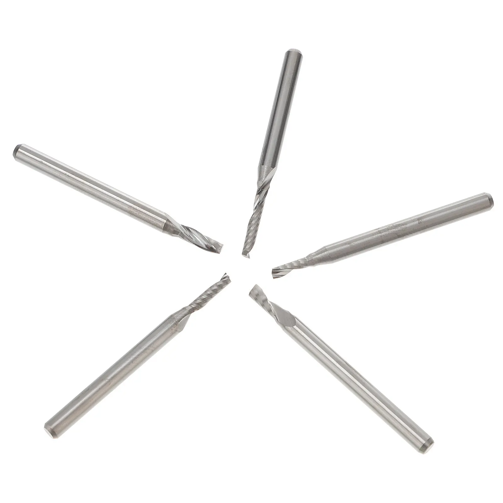 

1Set Cnc Router Milling Bit Tungsten Steel Durable Engraving Cutter Suitable for Acrylic PVC Wood Density Board