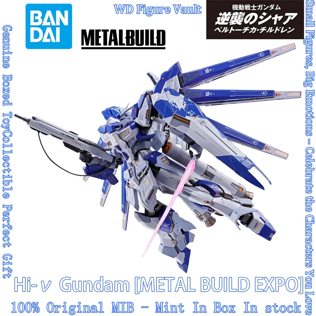 

Bandai METAL BUILD RX-93-Nu2 Hi-Nu Gundam [METAL BUILD EXPO] Мобильный костюм Гандам: Сопротивление Чара, подарок для детей Белторчики