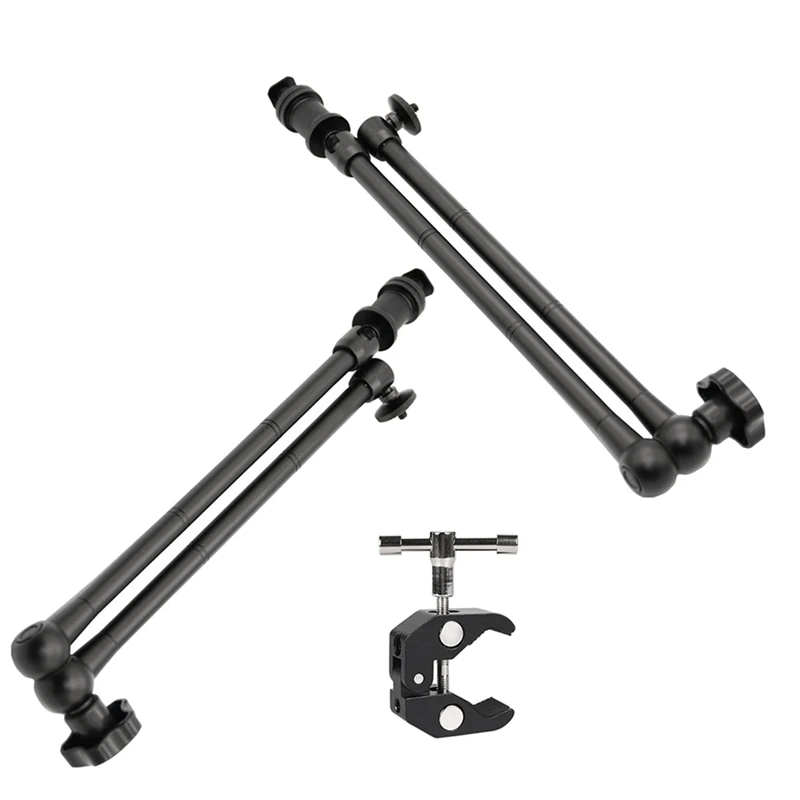 Top-20 Inch Gelede Camera Magische Arm Voor Camera LCD Monitor Microfoon Flitsverlichting Stand Phgraphy Onderdelen