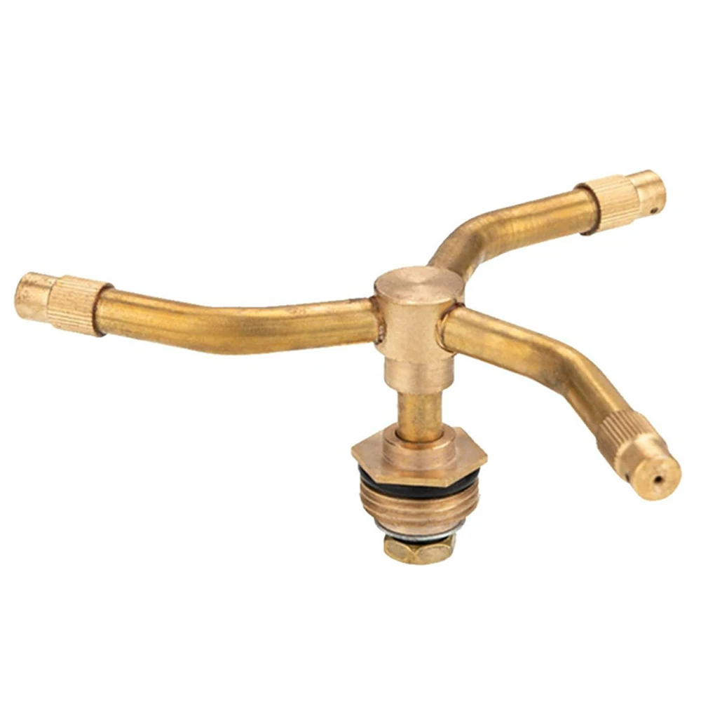 360° Rotation Irrigation System Sprinkler Head Nozzle Whirling Sprinkler Water Saving Sprayer for Garden Yard Lawns