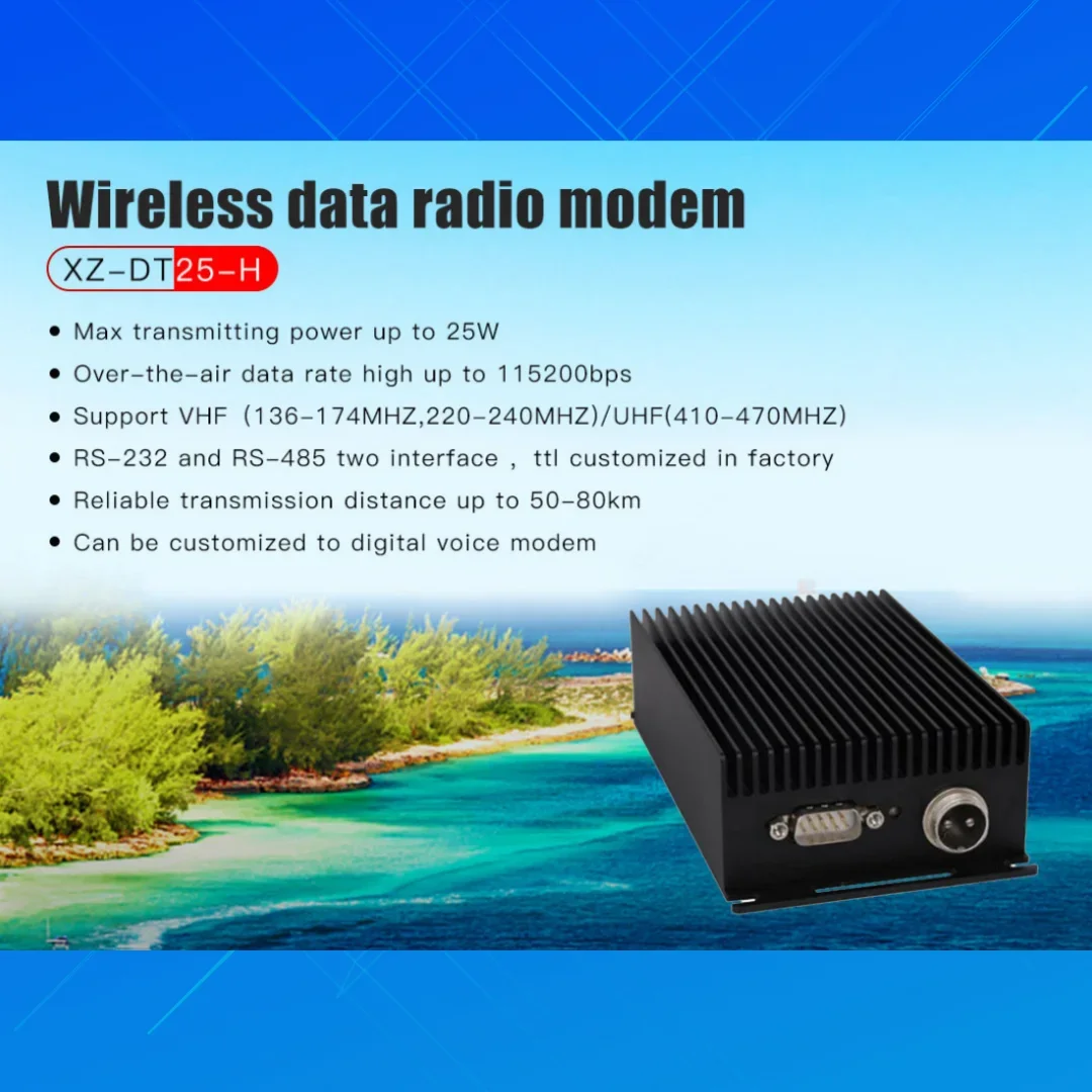 High-Power Module 115200bps high-Speed Wireless Data Transmission Radio Voice Radio Station
