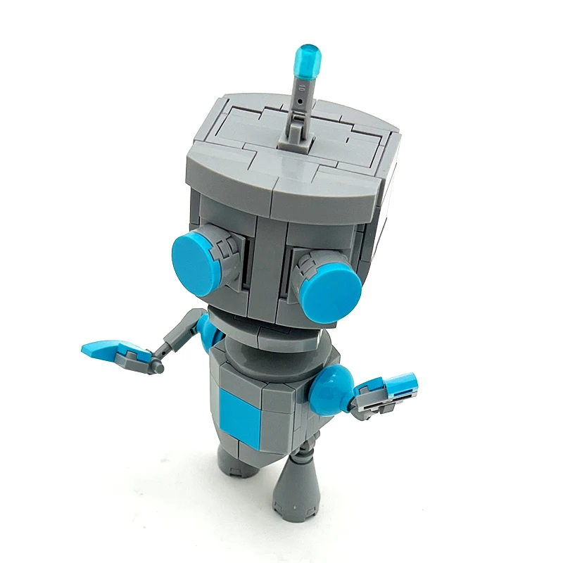 Alien Robot Dog Creative Model Building Blocks Kit Toys Collection Ornaments for Enthusiasts & Children Christmas Birthday Gift