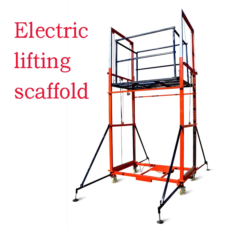 # FOR 4/6/8/10M 500kg Foldable Electric Hydraulic Scaffolding Lift Platform Steel Construction Site & Outdoor Use Sale