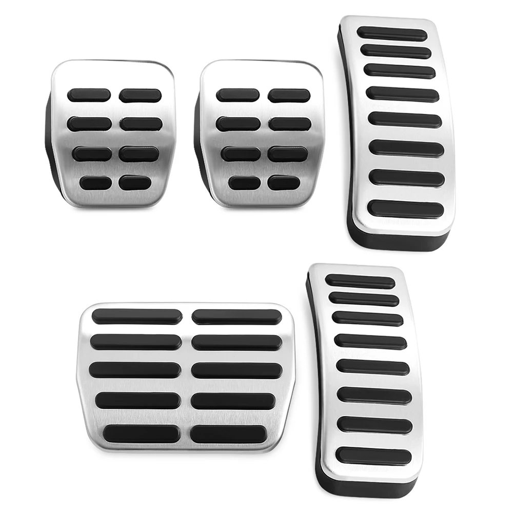 Car Pedal Pads For Volkswagen Polo Amarok Beetle Jetta MK4 Bora Golf 4 Vento /Skoda Octavia 1U Fabia 1 Rabia Rapid Roomster