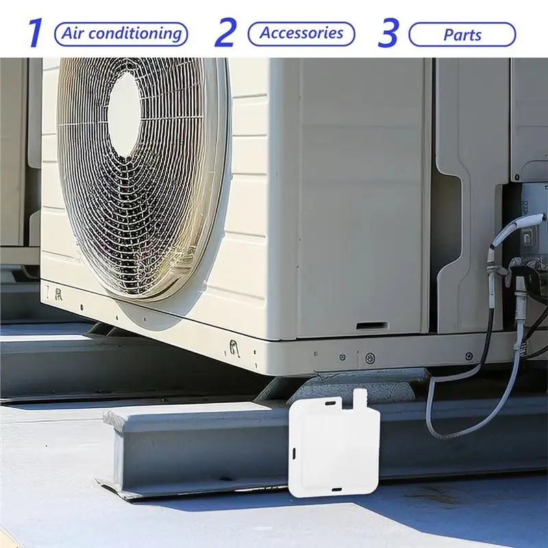 FZFZ Large Capacity Condenser Drain Pan Water Collector Tray Universal For Air Conditioners For Leak Proof Easy Cleaning