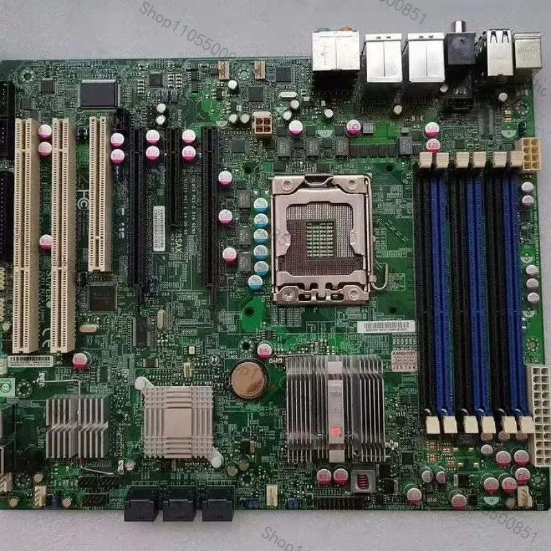 Supermicro X8SAX industrial control equipment main board REV: 2.00 version, single channel X58