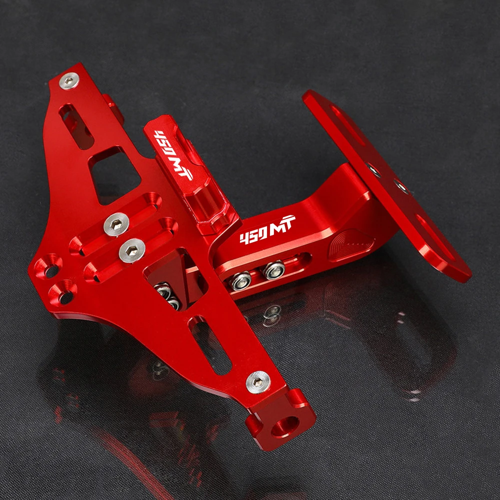 Motorcycle Accessories For CFMOTO CF MOTO 450MT 450 MT License Plate Bracket Licence Registration Holder 450mt 2024 2025 2026