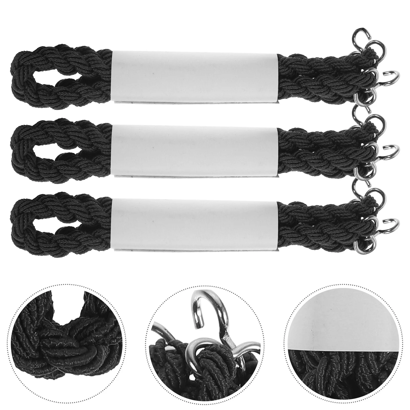 6 Pcs Boot Straps Bands Fixing Leggings Ropes Aluminum Alloy Elastic Cycling