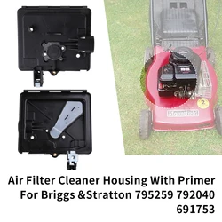 795259 공기 청정기 프라이머 베이스, Briggs and Stratton 224815 691753 792040 496116 122000 엔진 Toro 잔디 예초기