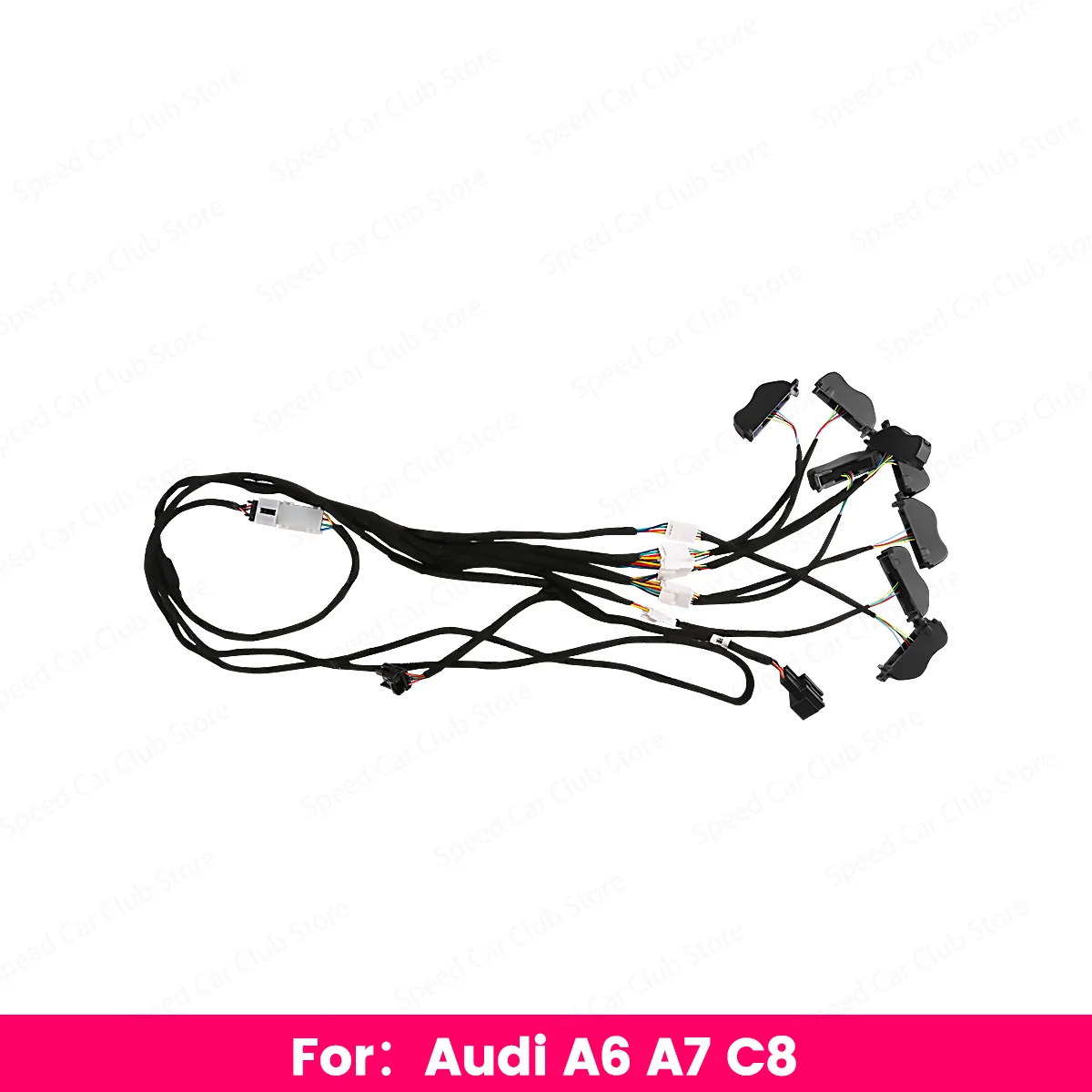 

LED Cup Holder Light for Audi A6 C8 A7 A8 Q7 Q8 2019-2023 Interior Car Accessory Lnterior Trim Strip