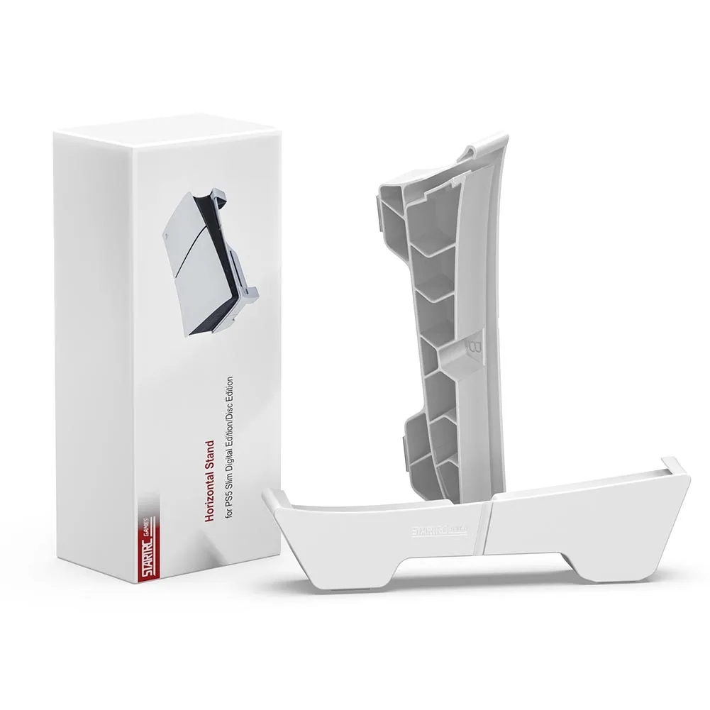 

Horizontal Bracket Stand Anti-Slip Console Holder Console Base Stand for PS5 Slim Disc & Digital Game Console