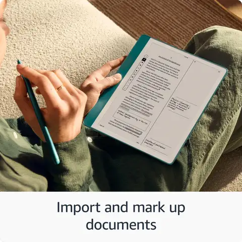 Amazon Kindle Scribe (16GB) - Your notes, documents and books, all in one place. With built-in AI notebook summarization.