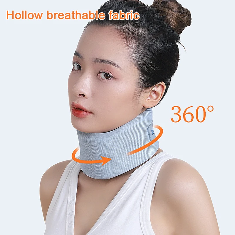 Breathable Sponge Neck Support Air Conditioning Room Thermal Protection Cervical Spine Protection Office Home Neck Protection