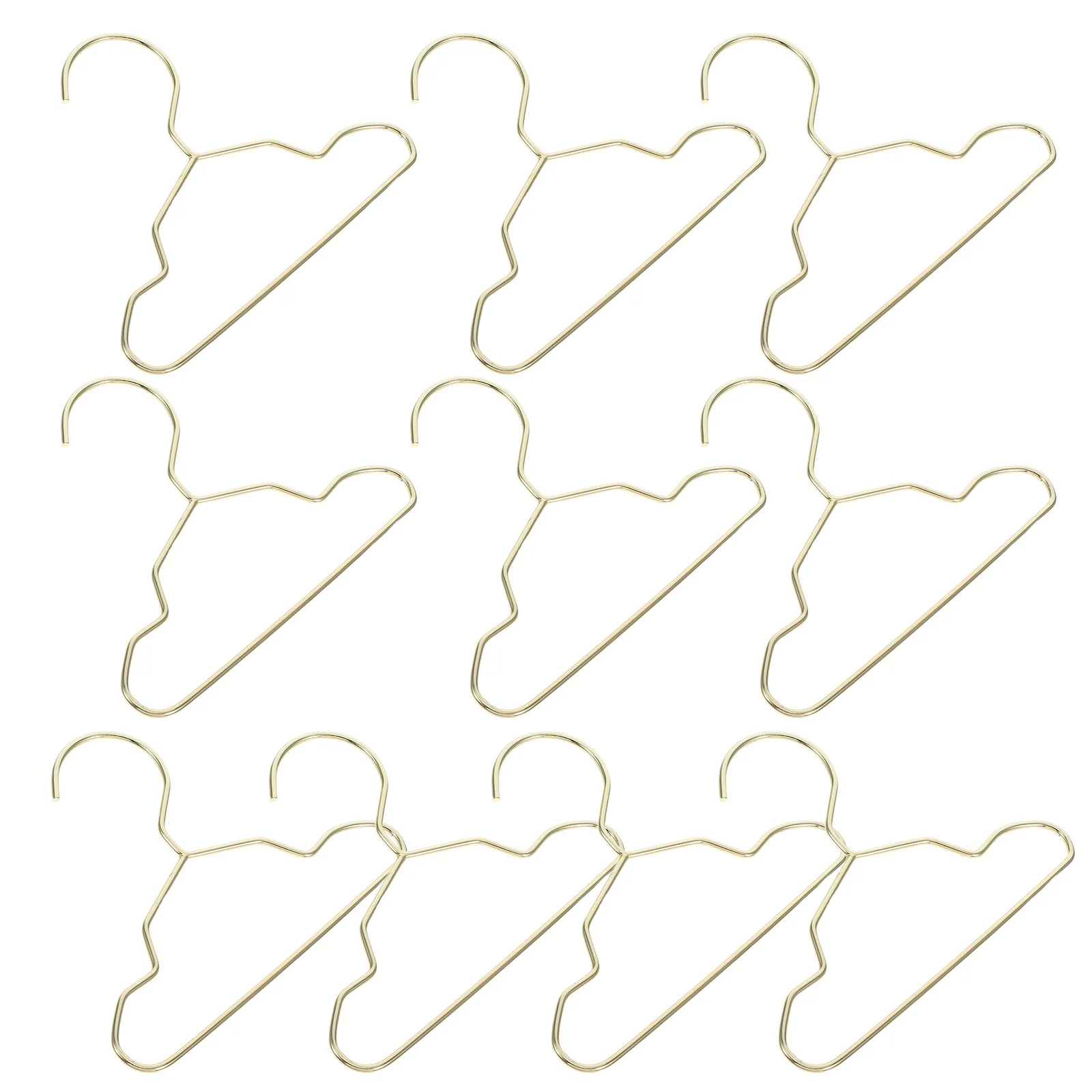 Bild 4: 10Pcs Metall Pet Kleiderbügel Täglichen Katze Kleiderbügel Winddicht Anti Slip Design Stabile Grip Hund Liefert Pet Kleiderbügel Katze Zubehör