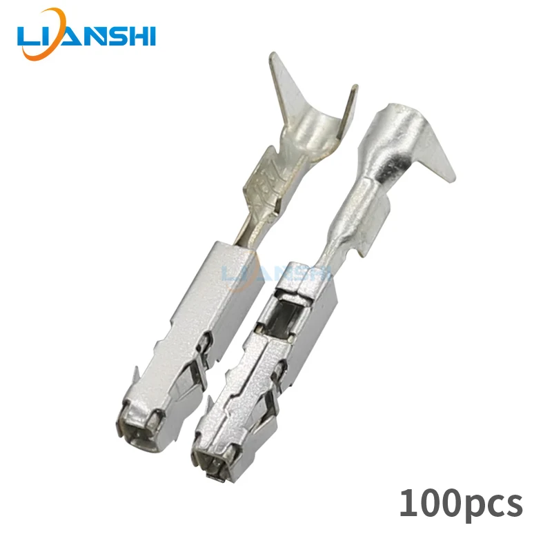 

100pcs DJ627A-E1.5A plug-in terminal 1241380-1 is applicable to the J519 standard for Volkswagen Sagitar, Magotan and Touran