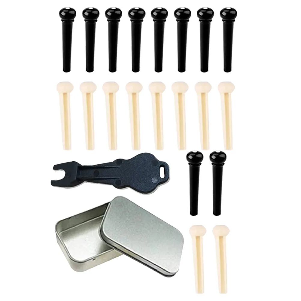 

Guitar String Set Pin Peg for Plastic Tuning Fixing Pegs Bridge Puller Acoustic