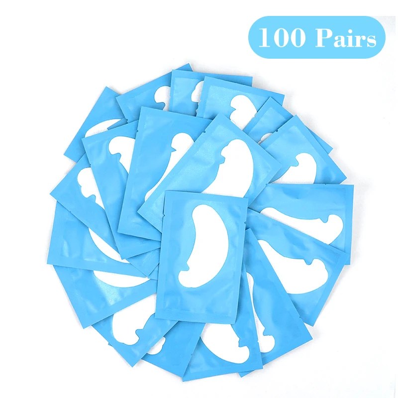50 paar Eye Pads Voor Wimper Extension Hydrogel Patches Voor Wimpers U-vormige Gel Pads Wimpers Uitbreidingsbenodigdheden Patches Make-up patches lashes extension eye patches lash extensions wimpers