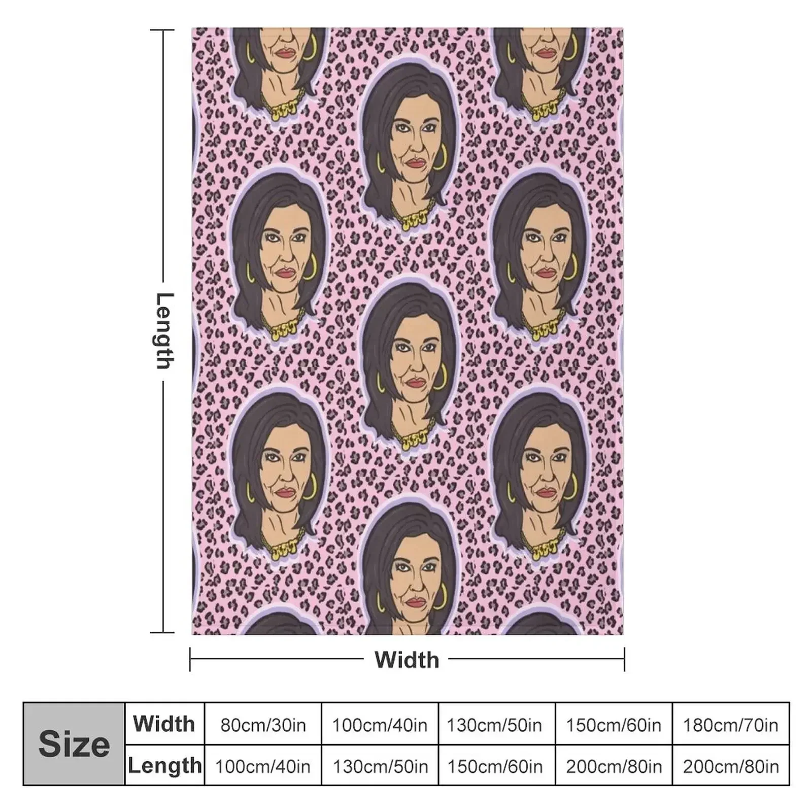 Kat Slater Throw Blanket Travel Comforter Soft Big Blankets