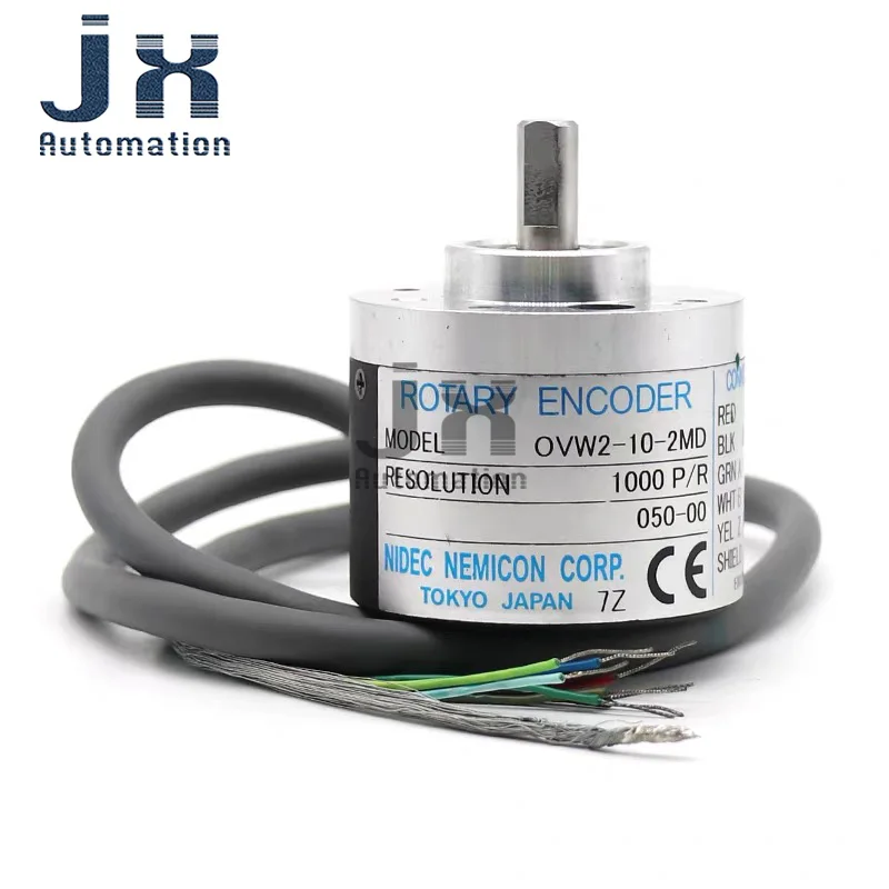 

Новый оригинальный инкрементный поворотный энкодер NEMICON OVW2-10-2MD Датчик положения скорости для оборудования промышленной автоматизации