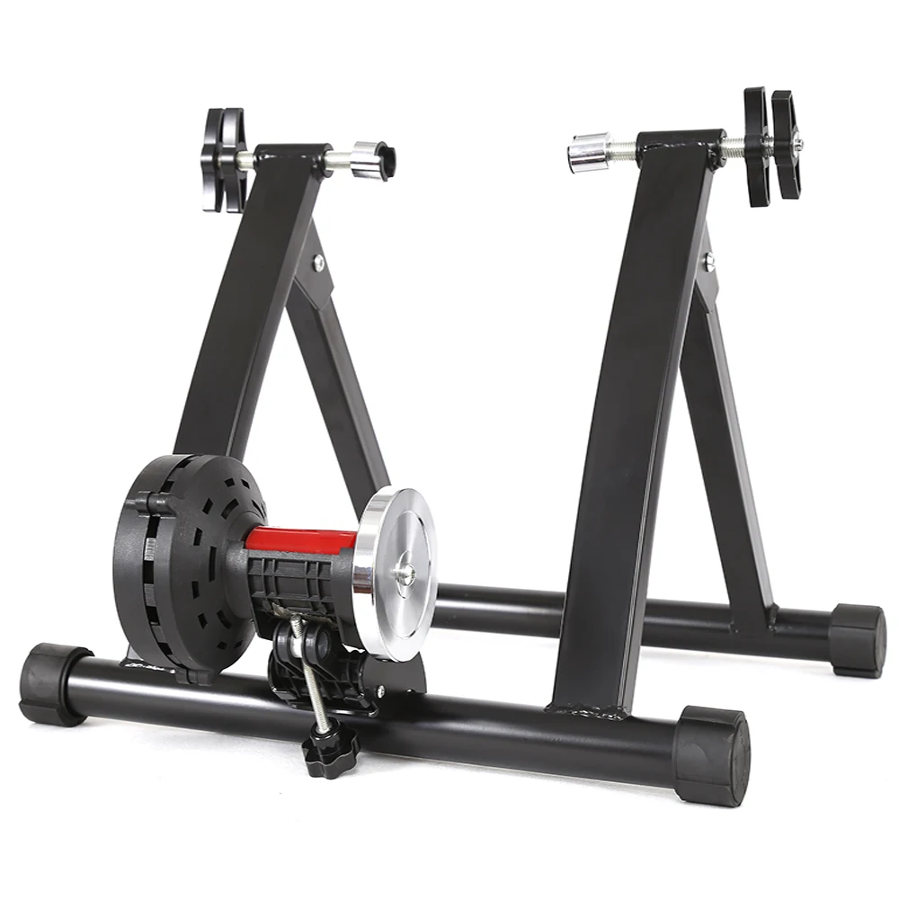 

24-28\" Indoor Cycling Magnetic Foldable Bike Stationary Bicycle Trainer Turbo Trainer Fluid Resistance Home Trainer Accessories