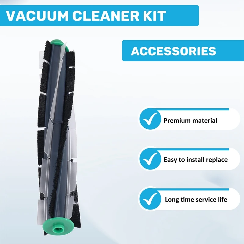 1Pcs Round Brush for Kobold VR200 VR300 Robot Vacuum Cleaner Household Cleaning Accessories Replacement Tools