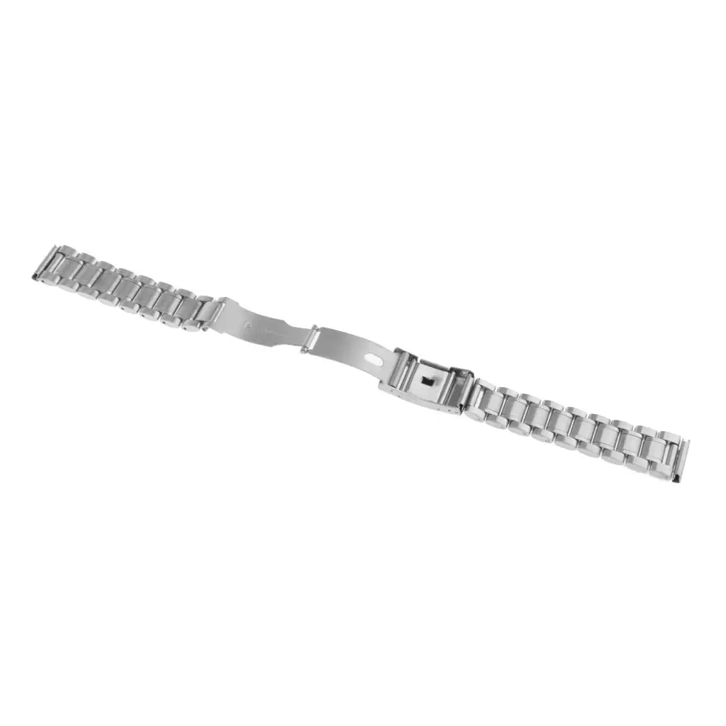 Classic 18mm Stainless Steel Watch Band Luxury Replacement Strap for Wristwatch Accessories for Men Women Event