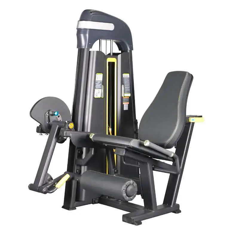 Máquina de culturismo para Fitness, extensión de pierna sentada, equipo de entrenamiento integrado, extensión de pierna rizada comercial sentada