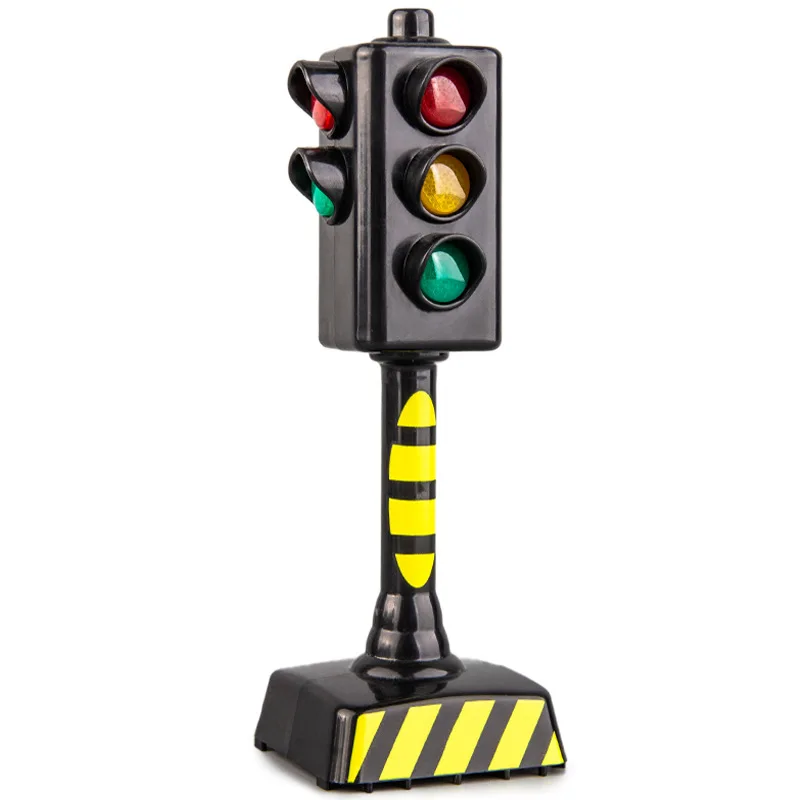 Children's sound and light traffic light model toys sound and light up early childhood education traffic signal model logo