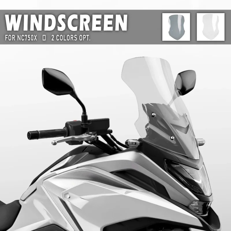 

Лобовое стекло мотоцикла для Honda NC 750X 2021-2024 2023, NC750X, передний ветрозащитный экран, воздушные дефлекторы, аксессуары