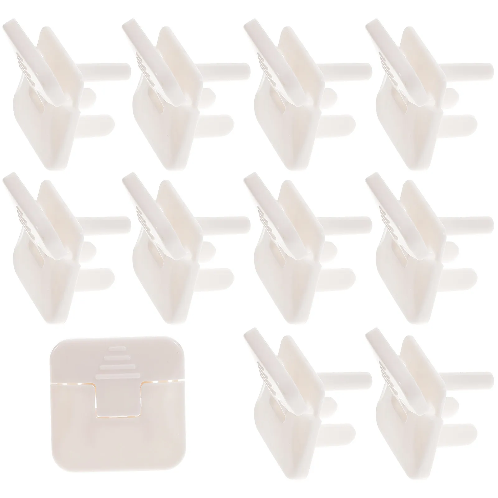 

10Pcs Child Proof Outlet Plug Cover Baby Safety Electrical Socket Protector Smooth Edges Easy Install Replacement Plug Caps