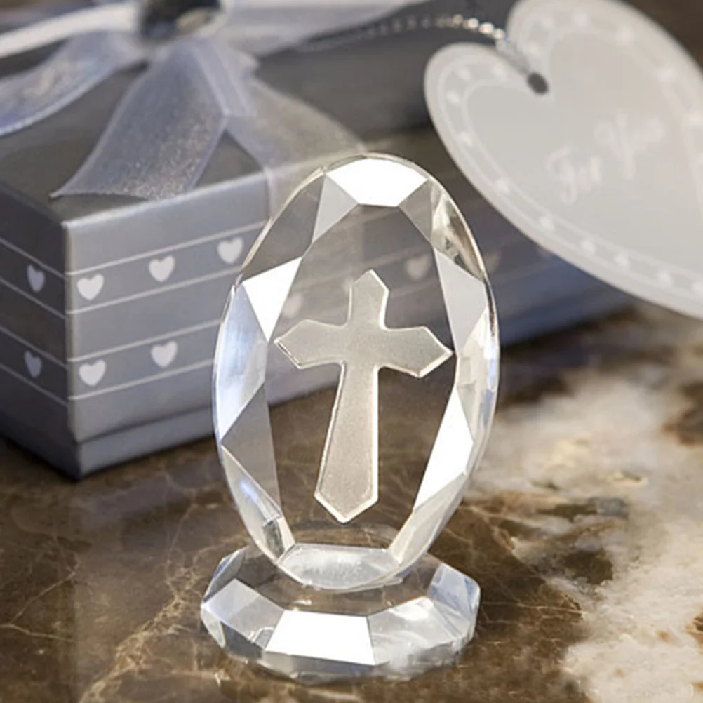 

2 комплекта, белый хрустальный крест, подарки для крещения ребенка, украшение со стразами, крест-нарез, растения, настольные аксессуары для фотосъемки новорожденных