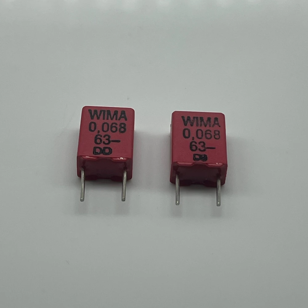 10pcs/Germany Weimar 63V 683 0.068UF 63V 68nF MKP2 Pin Distance 5mm Audio Capacitor