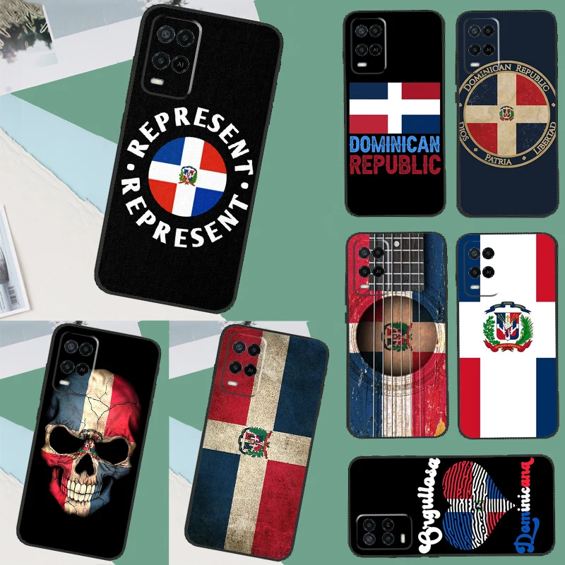 Flag of Dominican Republic Case For OPPO A57S A54S A96 A76 A16 A5 A9 A53 A15 A54 A74 A94 A78 A98 A17 A77 A52 A72 A93