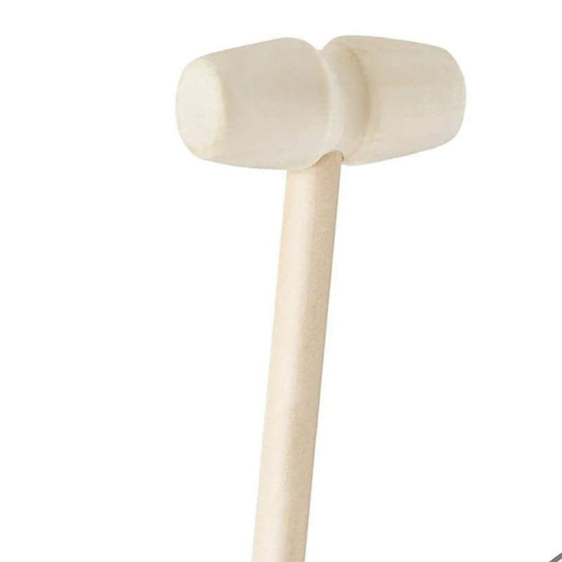 Mini Marretas De Madeira Para Crianças, Martelo De Madeira Para Artesanato De Chocolate, Fabricação De Jóias, 28 PCs