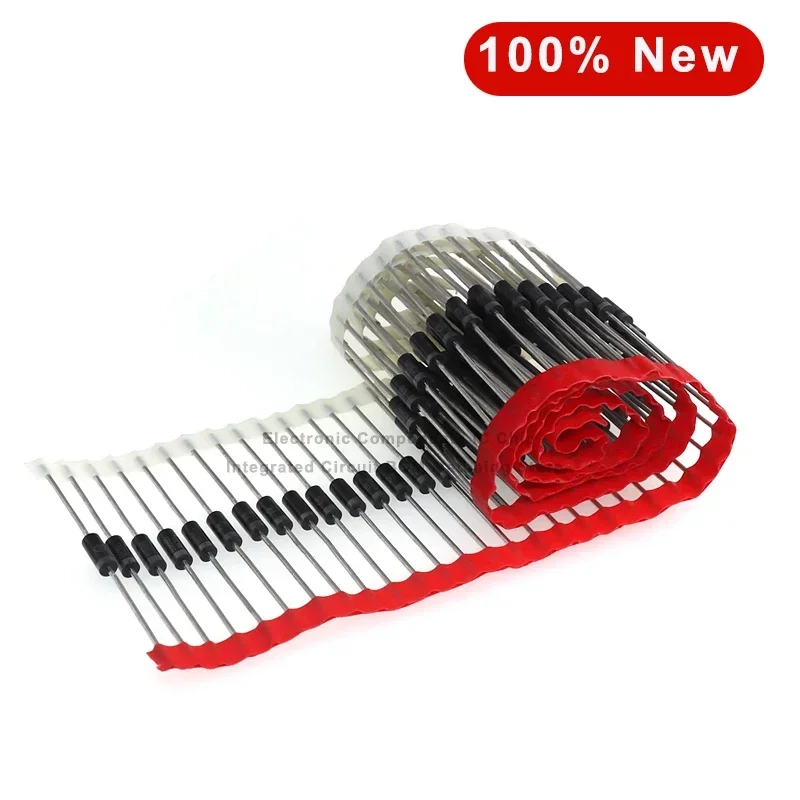 250pcs 1N5400 1N5401 1N5402 1N5404 1N5406 1N5408 Rectifier Diode 3A 50V 100V 200V 400V 600V 1000V DO-201AD DO-27 Axial 3 Amp