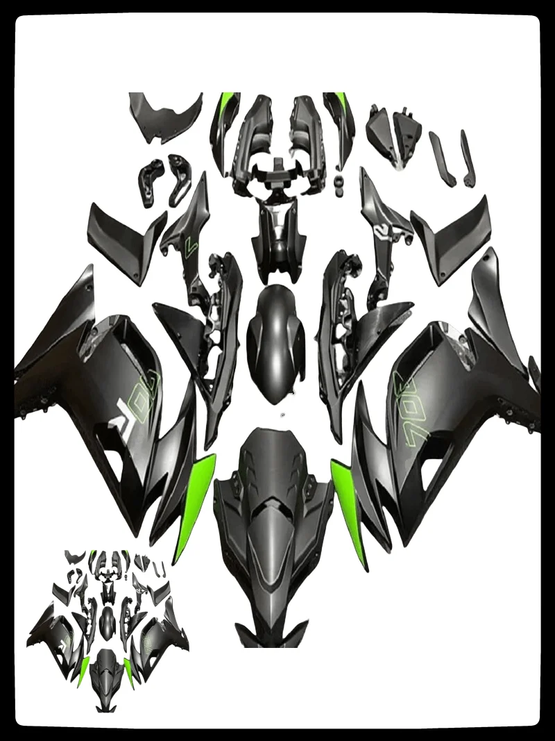 

Motorcycle Fairing Kit Suitable for Kawasaki Ninja 650 20-23 Years ER-6F EX650 2020 2021 2022 2023 Fairing Black Green